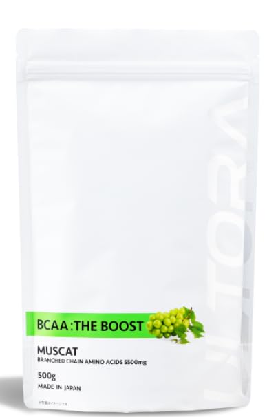ウルトラ 2袋　BCAA ザ・ブースト マスカット風味 500g ULTORA Amazon | ULTORA BCAA ザ・ブースト マスカット風味 500g アミノ酸