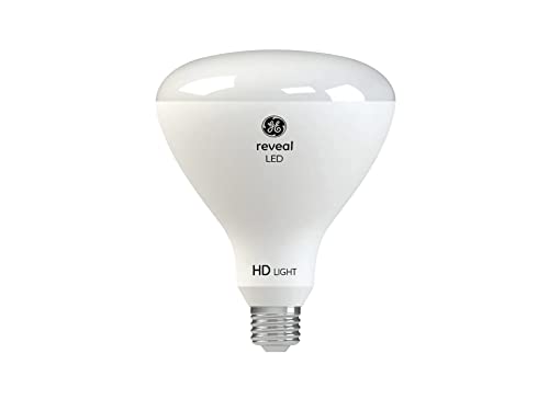Ge Reveal 2-Pack 85 W Equivalent Dimmable Color-Enhancing Br40 Led Light Fixture Light Bulbs #TOP1