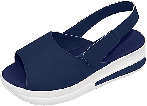 Baskets à boucle sandales dames avec plateforme confort et style rétro - 3