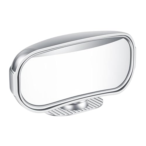 補助ミラー/死角地帯の解 車用 補助ミラー サポートミラー サイドアンダー用 角度調整可能補助ミラー死角ミラー, 死角ミラーを反転, トラック、乗用車、SUV用の360度回転車安全補助サイドミラー車反転補助ミラー