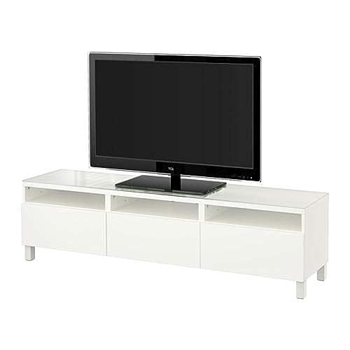 A to Z Furniture BESTA TV bench with drawers, Lappviken white