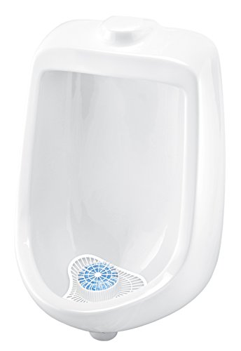 Big D 688 Extra Duty Urinal Screen with Non-Para Block, Mint Fresh Fragrance, 1500 Flushes (Pack of 12) - Ideal for restrooms in offices, schools, restaurants, hotels, stores