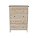 International Concepts Chest with 4 Drawers, Unfinished