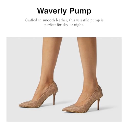 Image of Coach 85 mm Waverly Pump with Beadchain