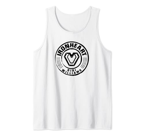 Camiseta de tirantes Ironheart Badge de Marvel Black Panther para mujer en negro