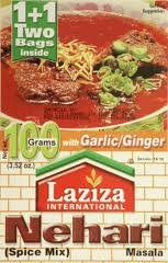 Laziza Nehari Masala 3.52oz (100g) 1-Pk (Halal)