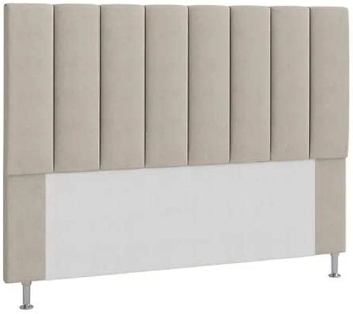 CABECEIRA QUEEN ESTOFADA CARLA 160 CM BEGE