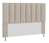 CABECEIRA QUEEN ESTOFADA CARLA 160 CM BEGE