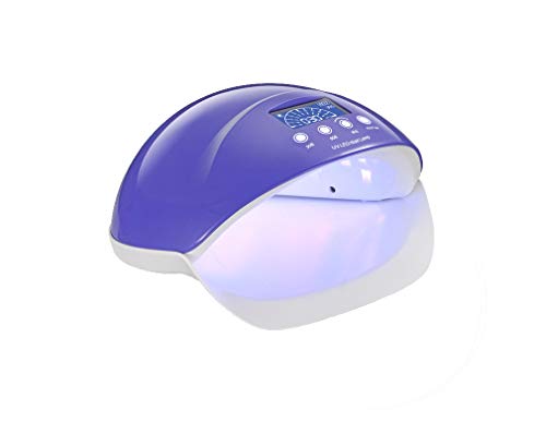 Professional LED UV Nail Dryer Nail Lamp Light For Nail Art at Home and Salon Curing Gel Nail Polish With 30s, 60s, 90s Timers (50 Watts(Purple))
