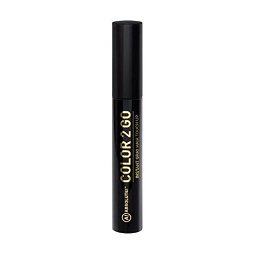 Absolute Color 2 Go Mascara Instant Gray Hair Touch up Hm02 Black Brown