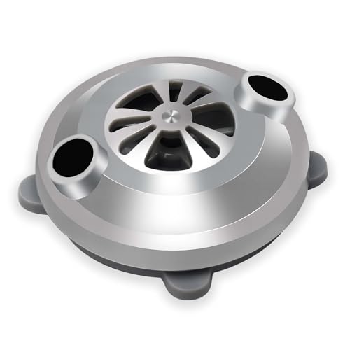 MIYOLO BF-004 Pipeless Magnetic Jet Head for LURACO Jet Motor Pedicure Chair Bathtub Tubs Spa Chairs Accessories Silver
