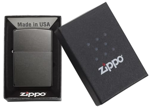 Encendedor Zippo personalizado gris atardecer miniatura 5