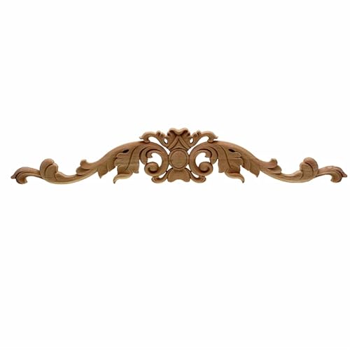 Aplique de madera de 30x8 cm para decorar armarios rusticos 2