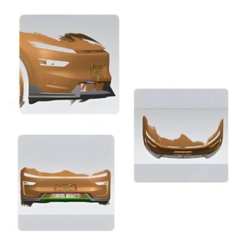 Alerón de parachoques delantero accesorios tuning Tesla Model Y Juniper 2025+ 6