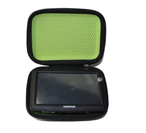 Riloer 6 "GPS Sat Nav Hard Case for TomTom GO 600 610 620 6000 6100 6200 Trucker, Green