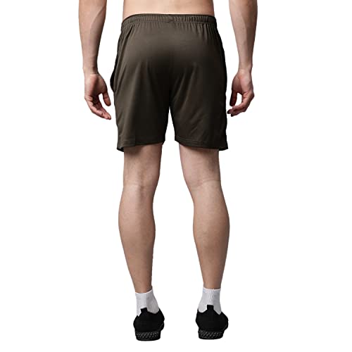 Image of Mack Jonney Dryfit Lycra Solid Shorts for Men-Dryfit D11 01-P