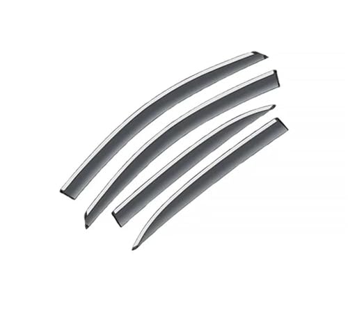 Déflecteurs de vitre pour Toyota BZ4X 2022-2025 visières de protection pluie 4 pièces