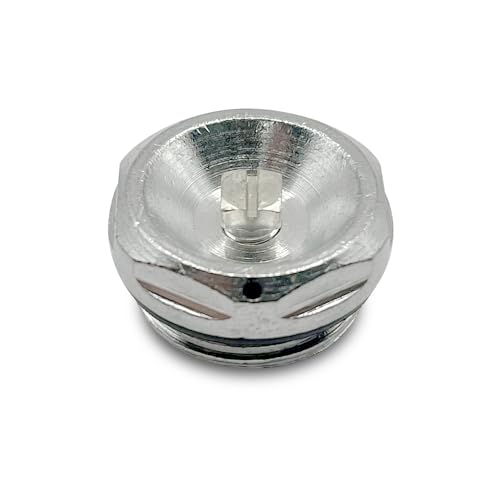 1/2 BSP Chrome Bleed Valve for Towel Rails & Radiators