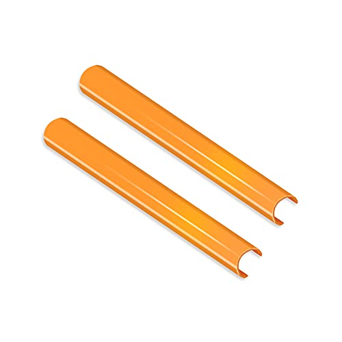 Image of SANRILY For BMW Grill Stripes Accessories Premium Grille Inserts Trims for BMW F20 F30 2012-2016, 1 2 3 Series 328i 320i 4 Series F36 Grill Inserts-Orange