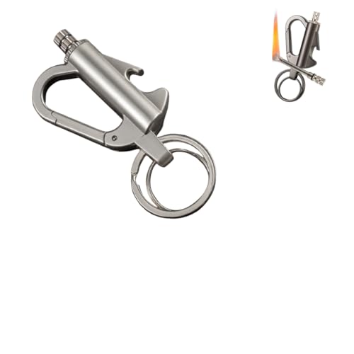 3-in-1Ewiges-Streichholz-Feuerzeug-mit-Schluesselanhaenger-Tragbares-Wiederverwendbares-multifunktionsmatch-Metall-Streichhoelzer-Flaschenoeffner-Feuer-Anlasser-im-Freien-Notfall-Silber