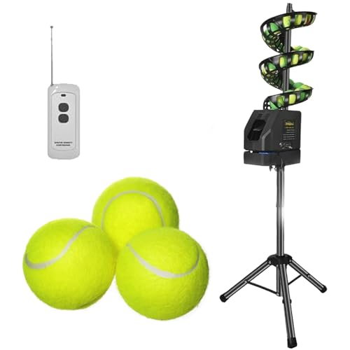 Machine à balle de tennis portable pour s'entraîner seul sur le court