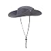 YX Multifunctional Outdoor cowboy Wide Brim Caps Sunblock Collapsible Hats Fishing Hat Bucket Mesh Boonie Hat UPF50+