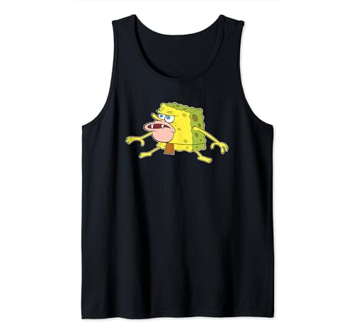 Caveman Spongebob Meme Tank Top