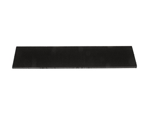 Plastique nid d'abeille 0.375 X 1.87 plaque de calage pour modelisme noir