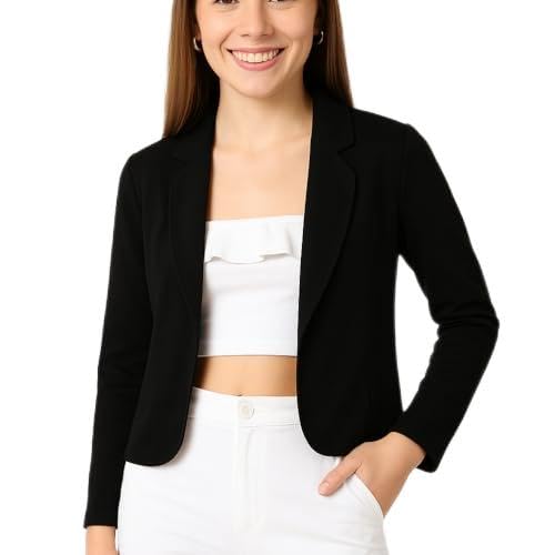 Trendy Black Shrug for Women
