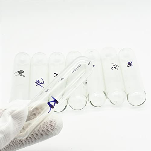 Rare Nobel Gas Sealed Tube 99.999% Luminous Gases Krypton Helium Neon Argon Xenon Element Collection (5 Pack)