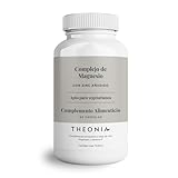 Complejo de magnesio Theonia de alta concentración - Salud muscular y ósea, función nerviosa y ayuda energética - 60 cápsulas, sin OMG, apto para vegetarianos