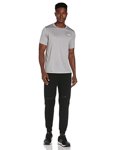New Balance Men's Tenacity Short Sleeve, Athletic Grey , Medium #TOP5