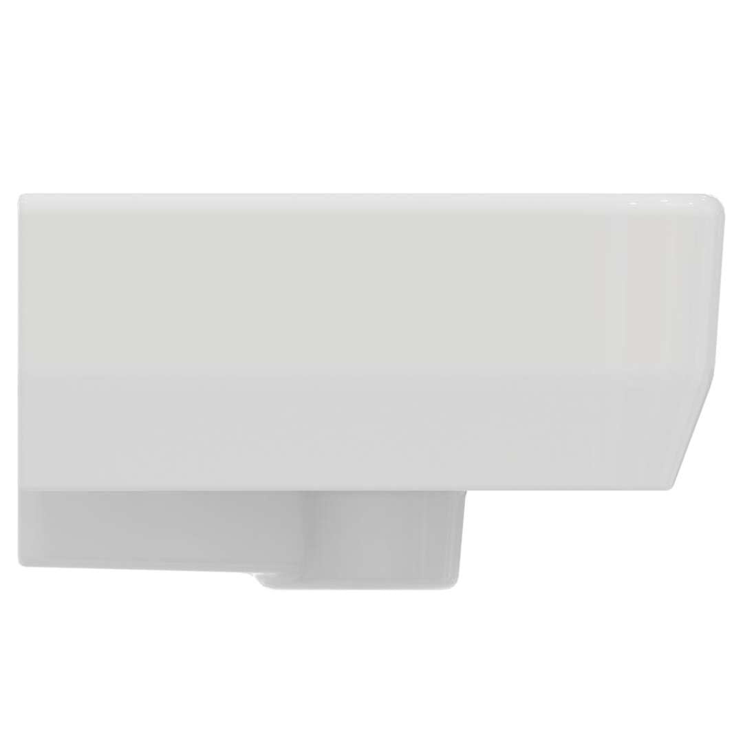 Ideal Standard - i.life S Lavamanos de 45 cm con poca profundidad a solo 25 cm. Columna para comprar por separado. Blanco