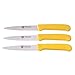 Produktbild GRÄWE Gemüsemesser 3 Stück, Edelstahl gelb, super scharf geschliffen