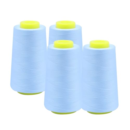 Everlock Serger Thread 4 Cones Baby Blue