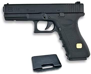 Pistola Airsoft Aire SuaveBlow Back Maletin HFC Co2 Potencia 0,50 Julios Cuerpo PVC Airsoft Replica Paintball Caza Supervivencia tactico Senderismo Camping Outdoor 35149 + Portabotellas de regalo