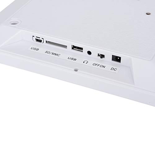 Cadre photo électronique 14 pouces HD LLD, le cadeau blanc idéal - 7
