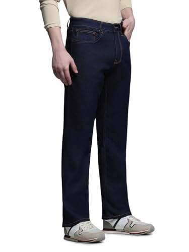Image of Jack & Jones Men's Regular Fit Jeans | High Rise | Jeans for Men