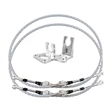 Race Shifter Cables And Transmission Bracket Compatible With RSX Type S K20 K20A K24 K Swap Series EG EK DC2