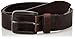 Produktbild Herren Jack & Jones Basic Ledergürtel JACVICTOR Leather Belt Metallstiftschnalle, Farben:Dunkelbraun, Größe Gürtel:105