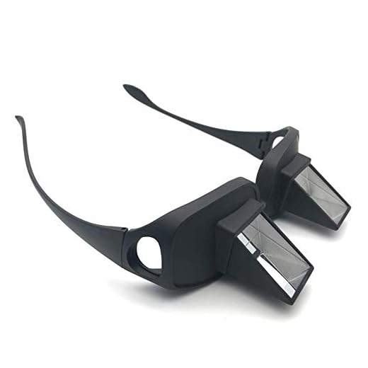 vinmax Bed Prism Spectacles Horizontal Lazy Glasses for Reading and Watching TV Unisex