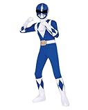 Spirit Halloween Blue Power Ranger Costume, Officially Licensed, Hasbro Toys