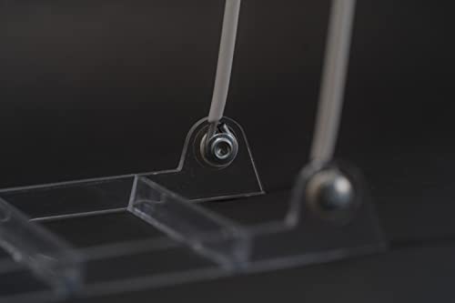 Kingdom Solutions Plate Stands For Display - Acrylic Stand Square Display Stand, Wire Plate Holder Display Stand, Picture Frame Stand Holder Easel For Book Holder, Tabletop Plaque, 4"X 4.5" 12 Pieces #TOP7