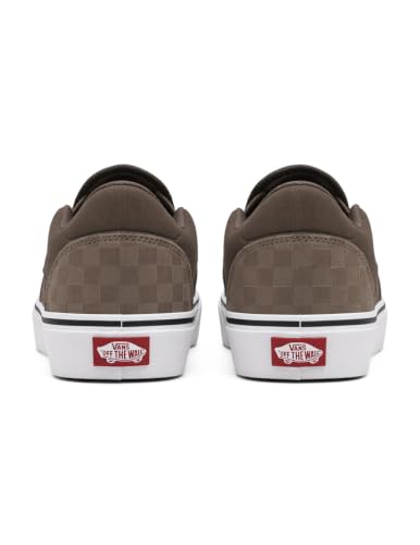 Image of Vans Mens Asher Deluxe Slip-on Shoe | Comfortable Sneakers for Fashion, Walking & Everyday Wear
