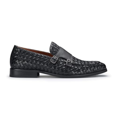 Image of Ferro Aldo Men's Dress Loafer Collection | Modern & Classic Slip-On Styles | Available in Suede, Woven, and Wholecut