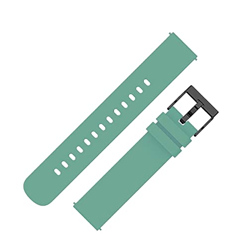 Image of Valente Premium Silicone Buckle 22 mm Watch Strap Compatible with Noise Colorfit Pro 3,Assist,Colorfit Ultra,Oneplus Watch, Fossil Gen 5E, Gen 5(44mm),Realme Watch 2 Pro