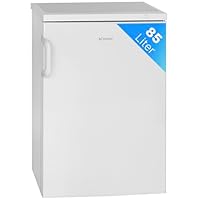 Bomann® Gefrierschrank 85L | Energieklasse D | Temperaturbereich ≤ -18°C | 3 Schubladen | wechselbarer Türanschlag | Gefrierschrank klein | Tiefkühlschrank | Freezer Tiefkühlschrank | GS 2196.1 weiß