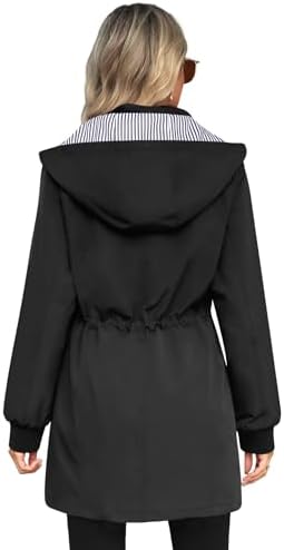 Bloggerlove womens Raincoat Windbreaker