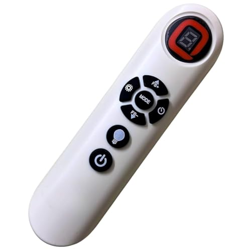 Image of Orient Ceiling Fan Remote Control with Sleep Timer, Speed Adjustment, Wireless Operation, White