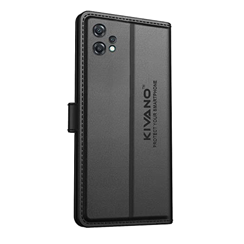 Image of Compatible with OnePlus Nord CE 2 Lite 5G Flip Cover | Leather Finish | Inside Pockets & Inbuilt Stand | Shockproof Wallet Style Magnetic Closure Back Cover Case